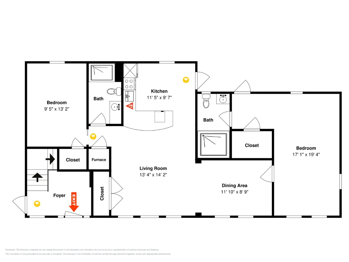 Downstairs Floor Plan